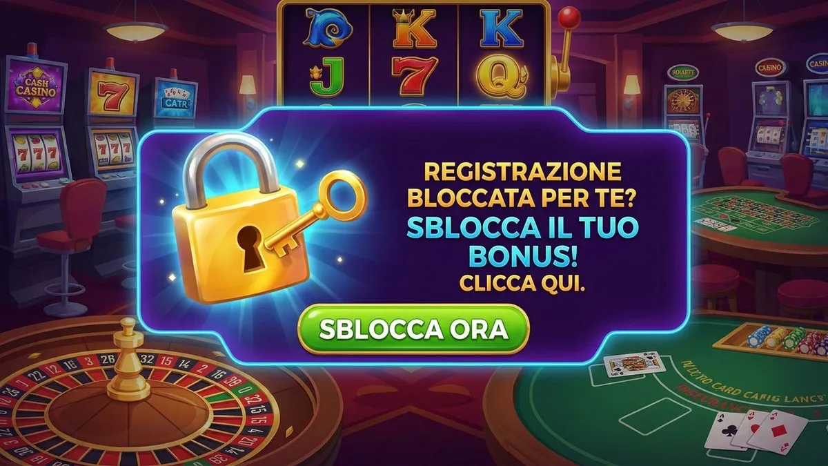 Registrazione con bonus
